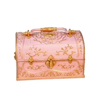 GUARDA JOIAS ROSA OURO